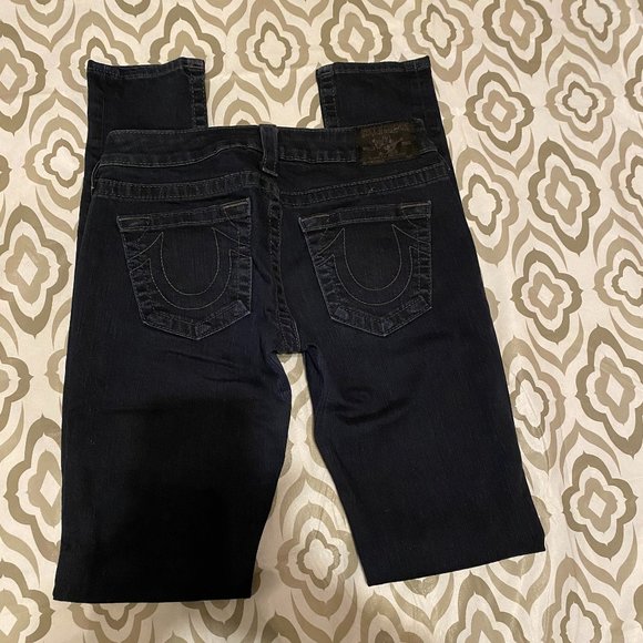 True Religion Skinny Jeans Stella Front Studded Women's  Size 28 - Picture 6 of 8